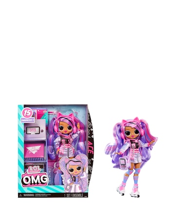 LOL Surprise OMG Ace Fashion Doll with 15 Surprises