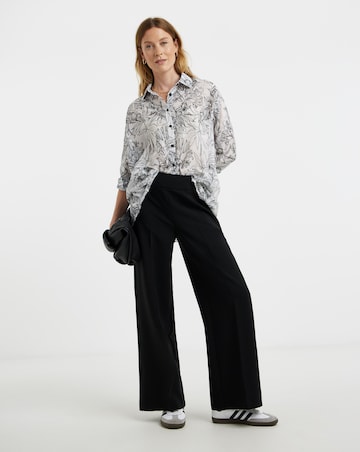 Oversized Voile Shirt