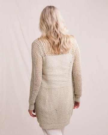 Julipa Sequin Crochet Cardigan