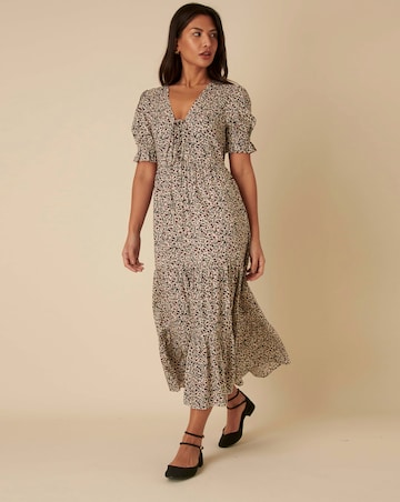 Nobody's Child Lia Midi Dress Ina Ditsy Cream