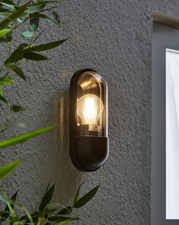 Black Outdoor Wall Light