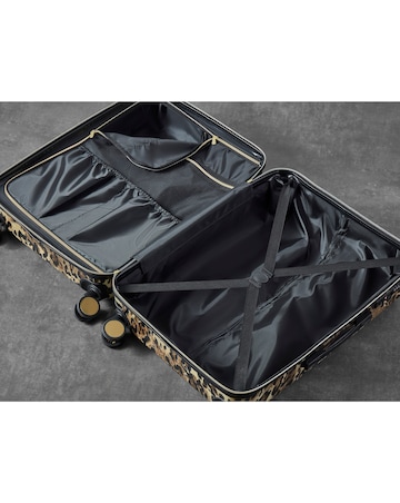 Rock Savannah Leopard Medium Suitcase