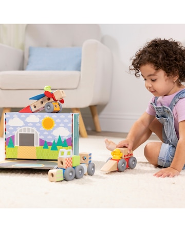 Melissa & Doug Blockables Vechiles Play Set