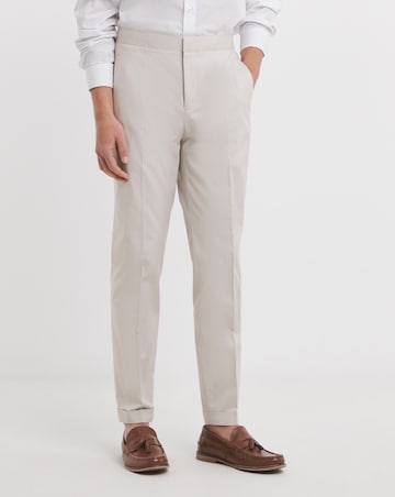 Tailored Elasticated Tapered Trouser