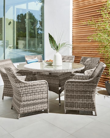 James 6 Seater Dining Set