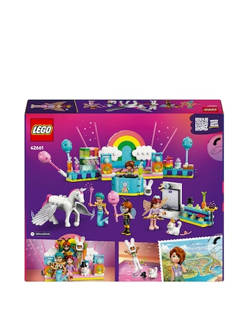 LEGO Friends Costume Party with Unicorn & Fairy Building Kit, Creative Toy 42661