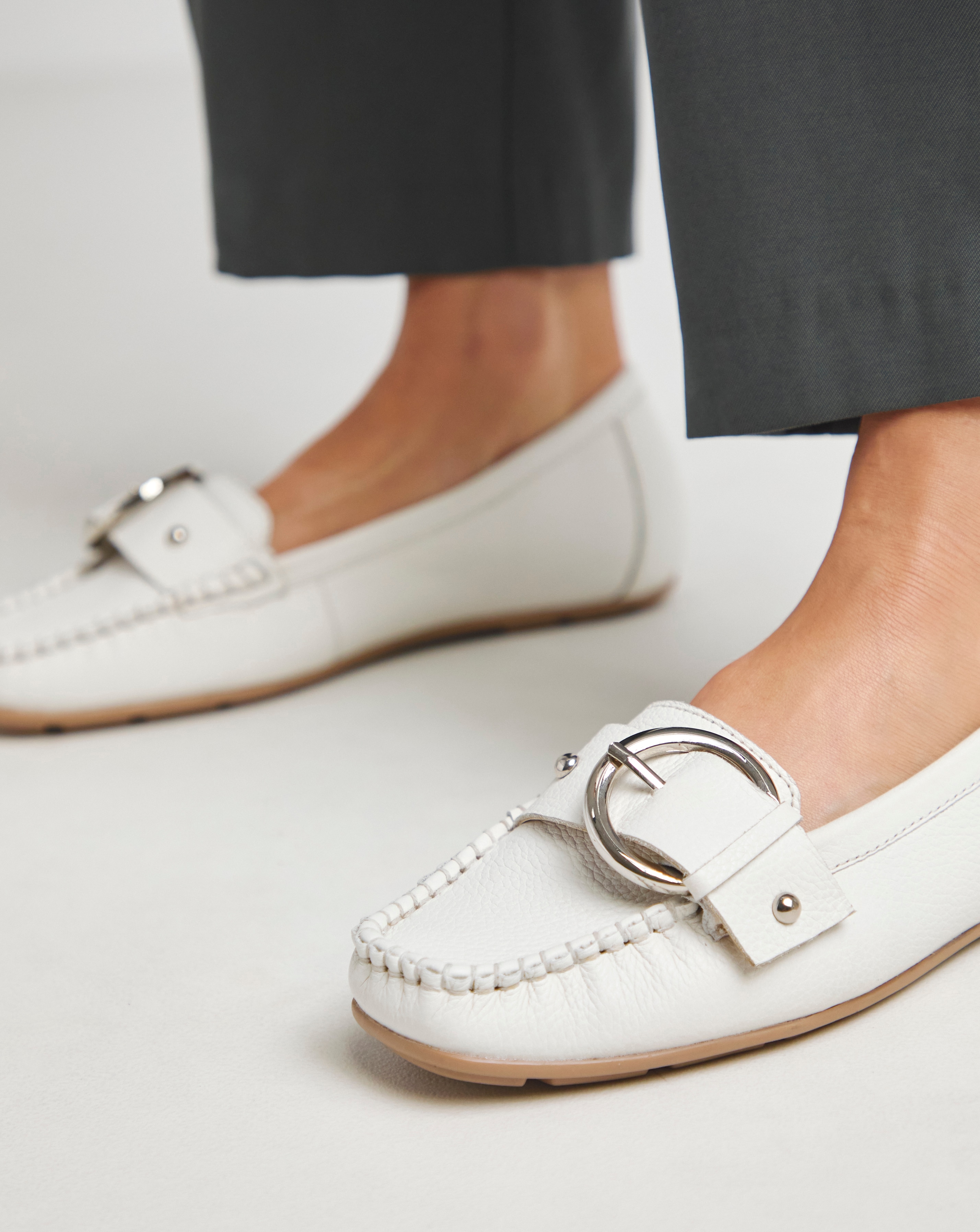 Galore Leather Driving Moccasin - Wide Fit (E) | JD Williams