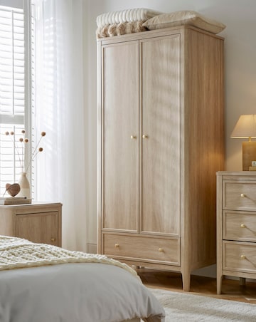 Julipa Charlotte Double Wardrobe