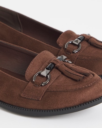 Tampa Low Cut Tassel Loafers - Wide Fit (E)