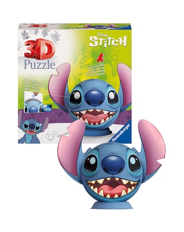 Ravensburger Stitch with Ears 3D Puzzle Ball, 72pc