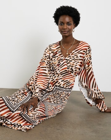 Joanna Hope Animal Printed Dress