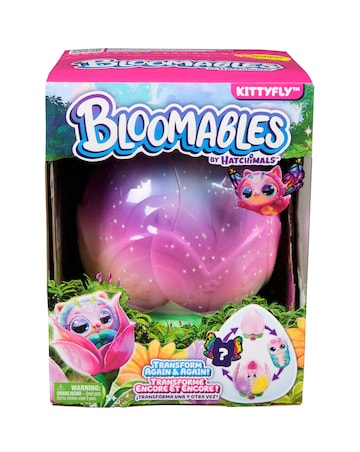 Bloomables by Hatchimals Kittyfly Surprise Interactive Plush Pet