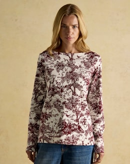 Joules Printed Harbour Top