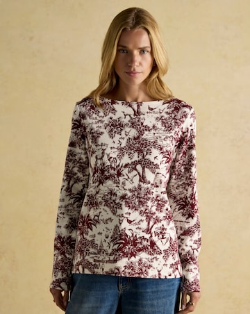 Joules Printed Harbour Top