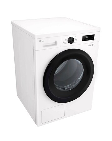 LG X 10 RHX1009NWK 9kg Heat Pump Tumble Dryer - White + Install