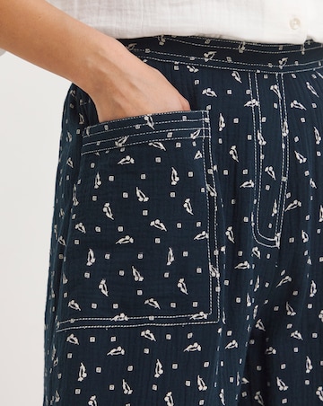 Julipa Pure Cotton Printed Trouser