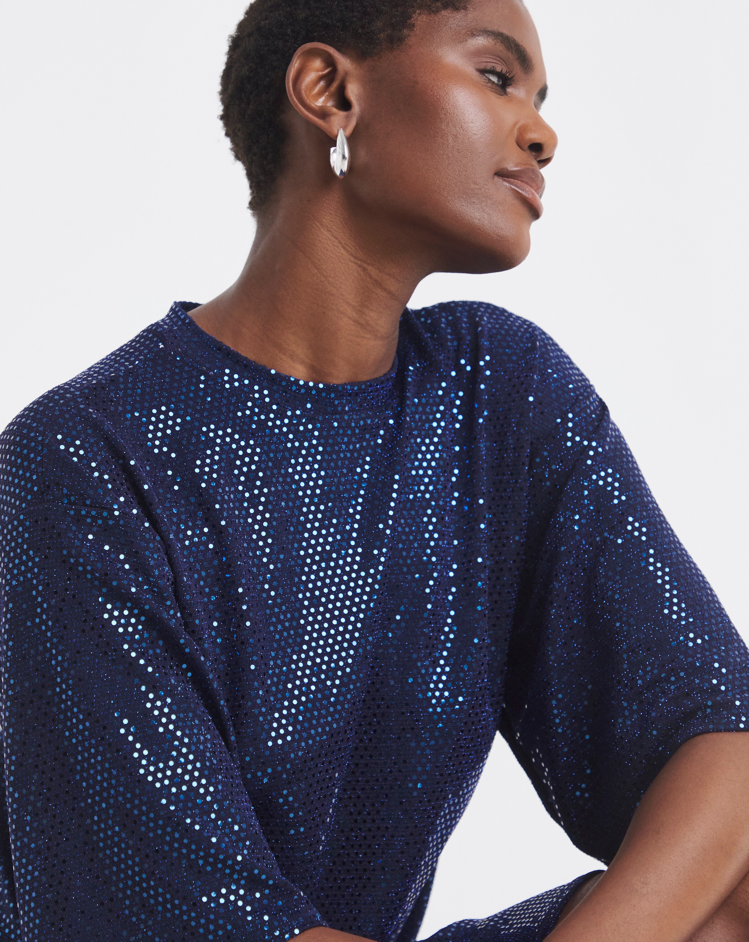 Desigual Robe En Tricot à Manches Longues Pour Femme Desigual Robe En Tricot à Manches Longues Pour Femme
