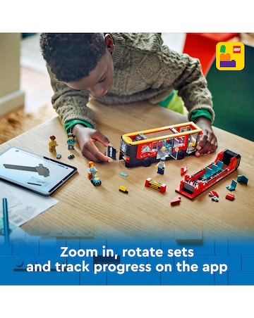 LEGO City Red Double-Decker Sightseeing Bus Toy 60407