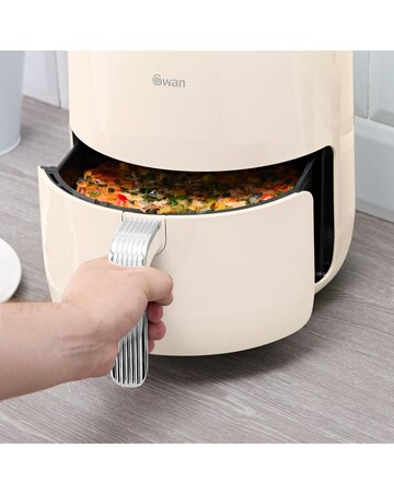 Swan Retro 1.7L Kettle + 4 Slice Toaster + 4.5L Air Fryer