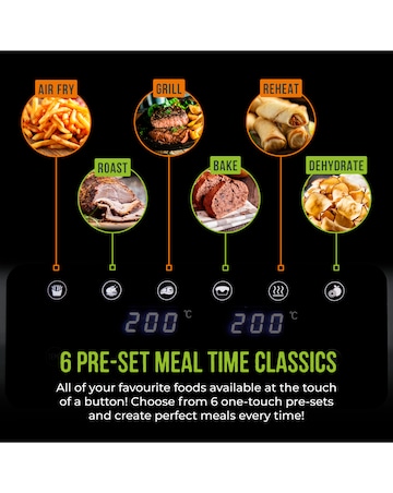 Tower Vortx White 8.5L Dual Basket Air Fryer