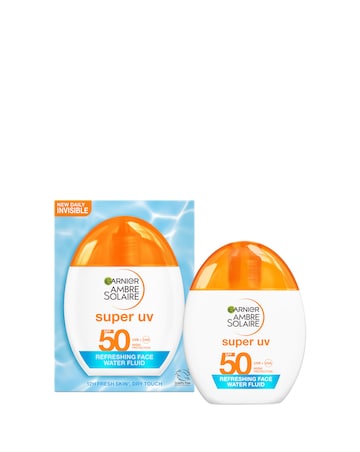 Garnier Ambre Solaire Super UV Refreshing Water Fluid - Invisible