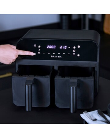 Salter Dual Air Cook Digital Pro Air Fryer 7.4L