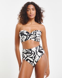 MAGISCULPT Twist Front Bandeau Underwired Bikini Top