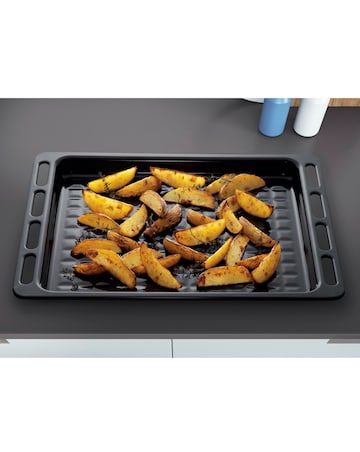 Indesit ID67G0MCX/UK 60cm Gas Double Cooker + Installation