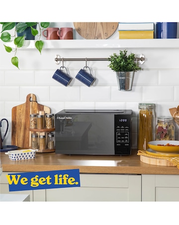 Russell Hobbs RHMT2005B 20L Black Touch Control Digital Microwave