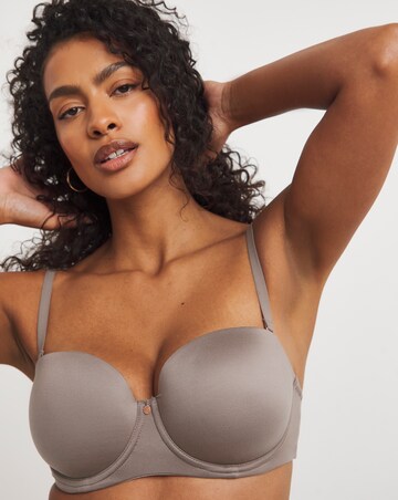 Figleaves Smoothing Multiway Underwired Balcony Bra B-GG - Mocha