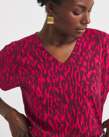 2 Pack V Neck Short Sleeve