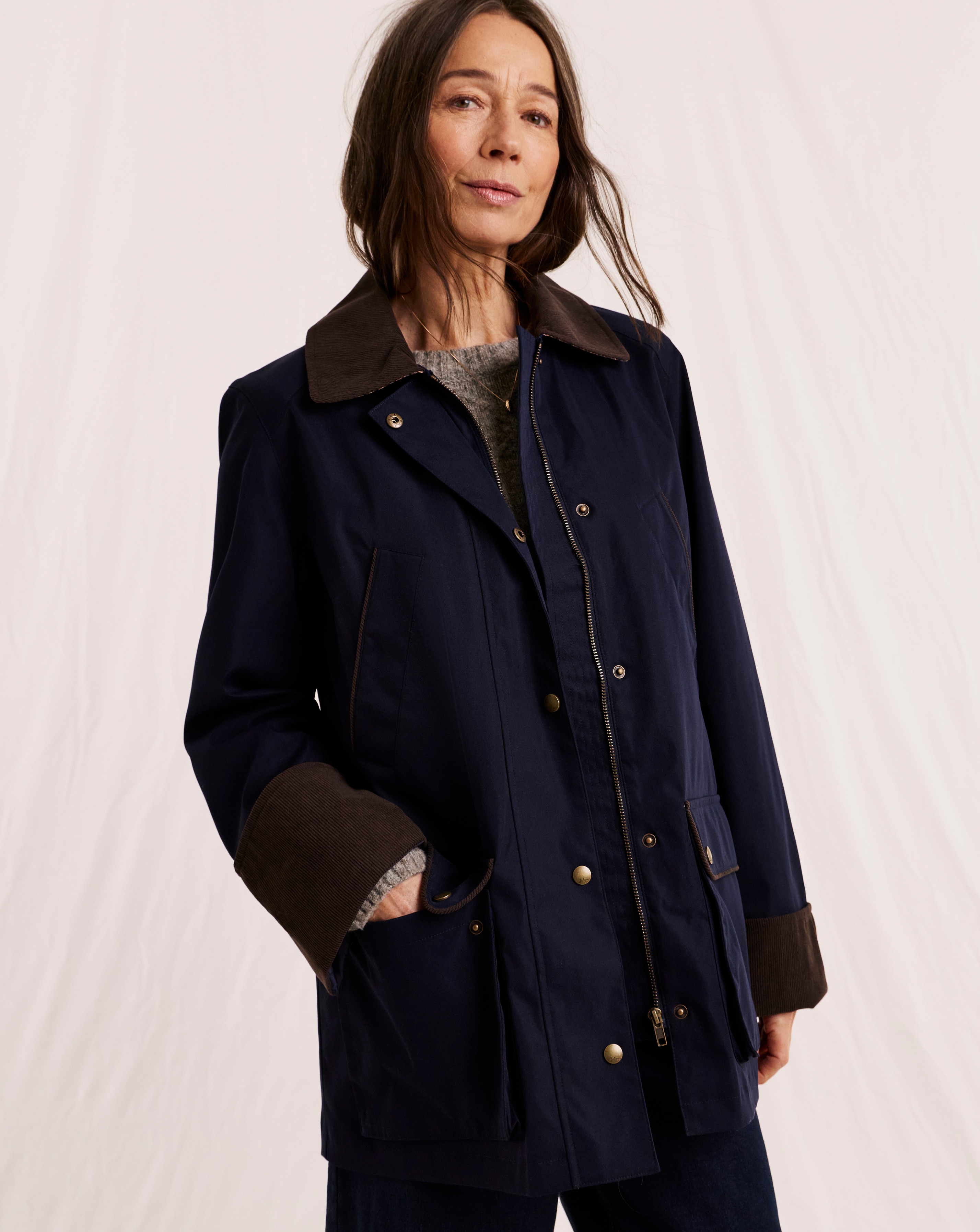 Julipa Cotton Car Coat | JD Williams