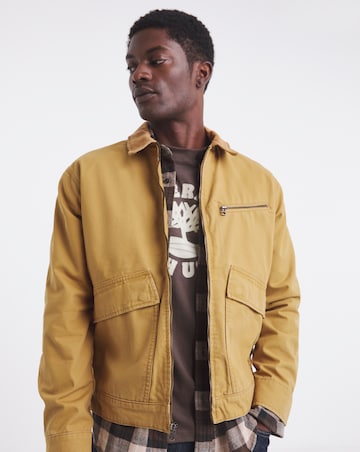 Timberland Strafford Washed Canvas Jacket - Wheat