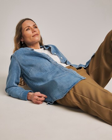 Anthology Light Blue Denim Western Shirt