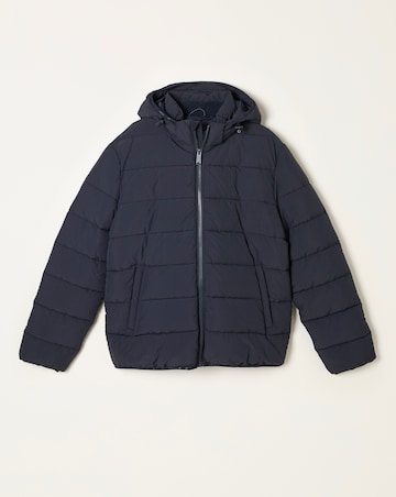 FatFace Winkworth Puffer Coat - Navy