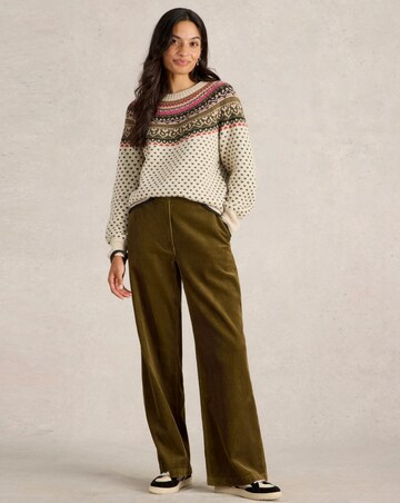 White Stuff Mini Heart Fairisle Jumper
