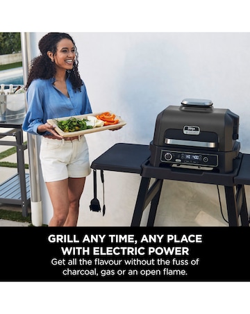 Ninja Woodfire OG850UK Pro XL Electric BBQ Grill and Smoker