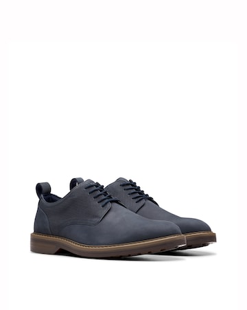Clarks Aldwin Lace Shoe - Navy