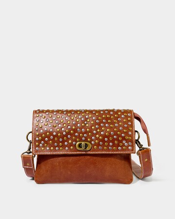 Joe Browns San Marco Leather Studded Bag