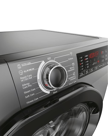 Hoover H-WASH 350 H3WPS4146TAMBR80 14kg, Washing Machine, Graphite