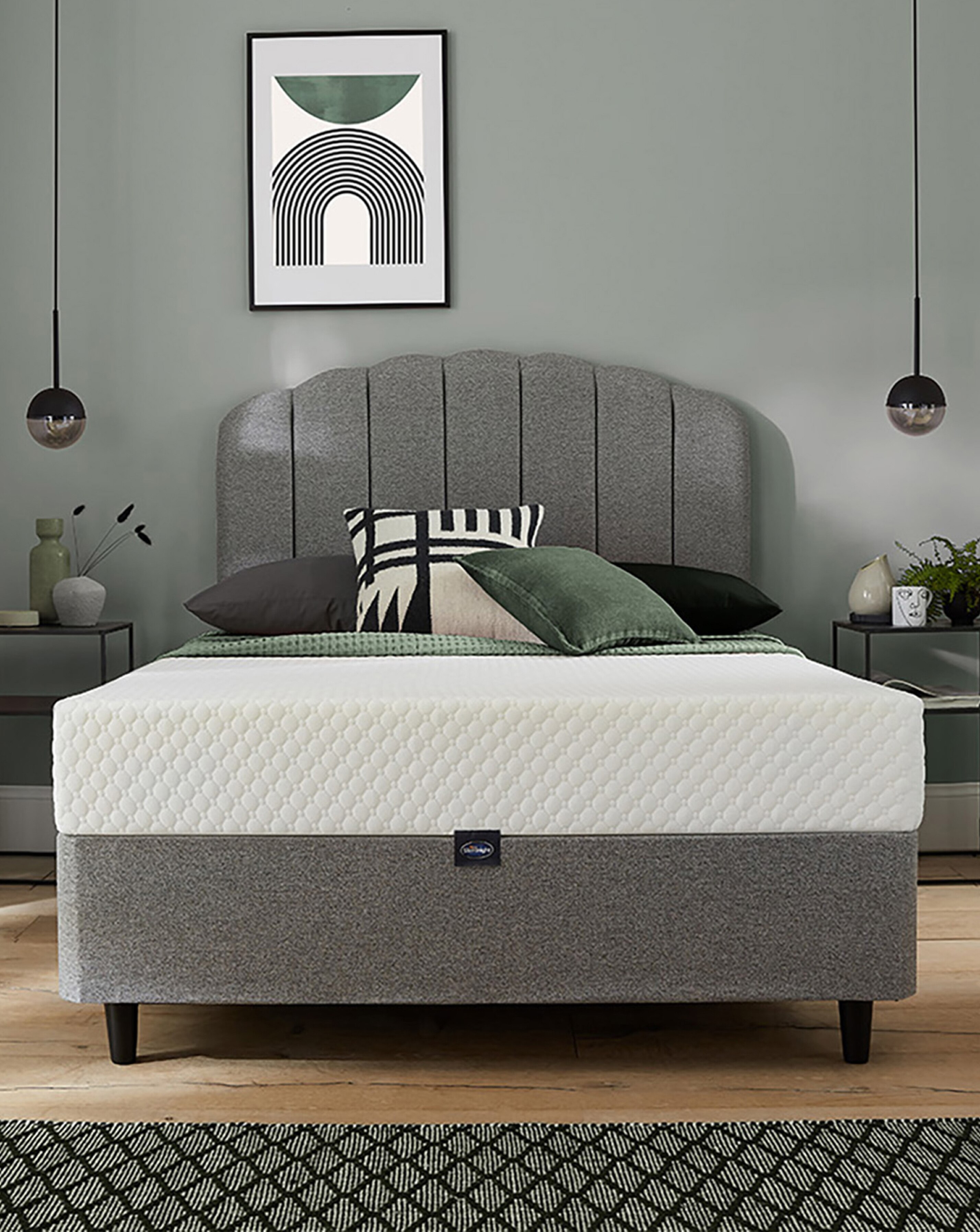 Silentnight 7 Zone Memory Foam Rolled Mattress - Medium Firm