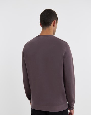 Lyle & Scott Classic Crew Neck Sweatshirt-Espresso