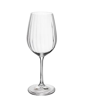 Mikasa Treviso Set of 4 White Wine Glasses