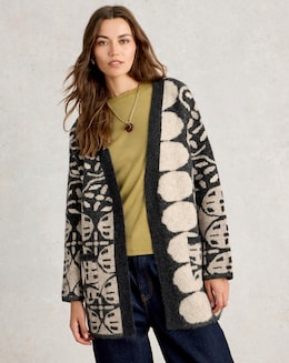 White Stuff Jewel Longline Cardi