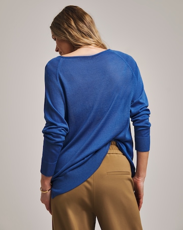 Anthology Fine Gauge V Neck Jumper