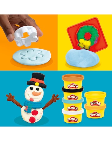 Play-Doh Holiday Advent Calendar, 24 Days of Surprise Toys for Kids 3+