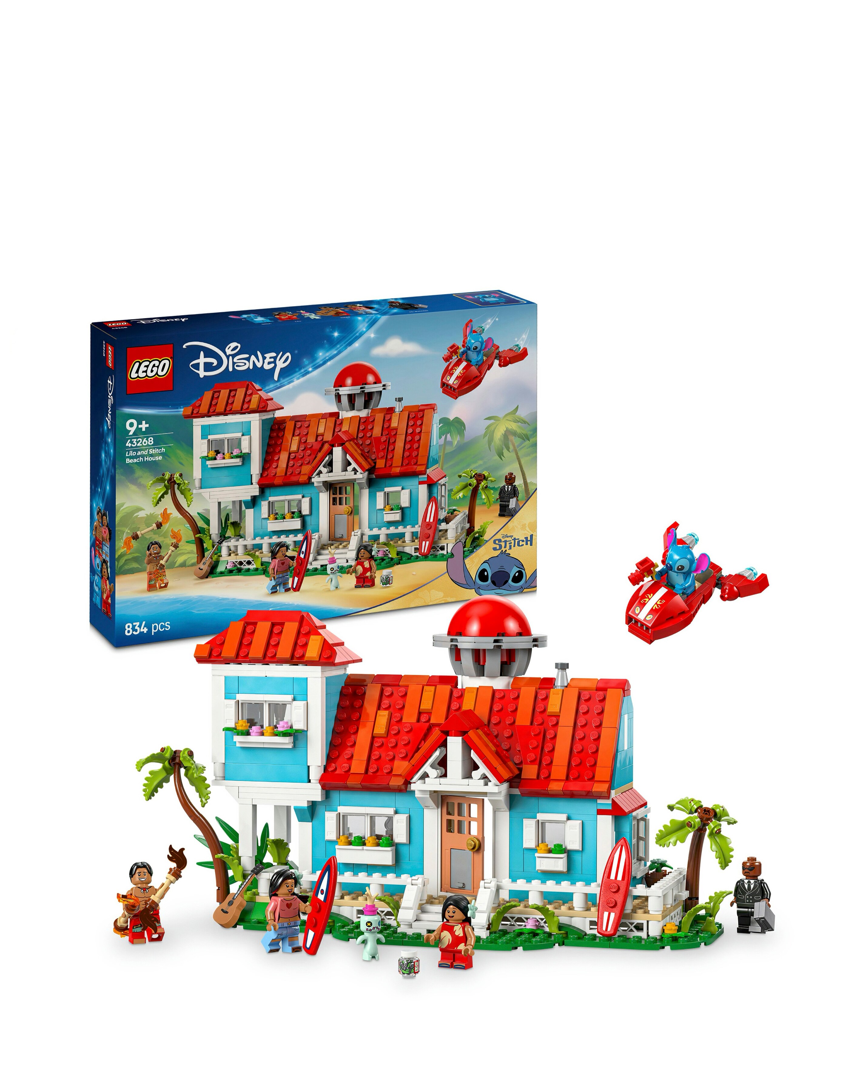 LEGO Disney Lilo and Stitch Beach House 43268