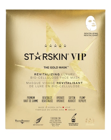 STARSKIN The Gold VIP Revitalising Luxury Coconut Bio-Cellulose Face Mask