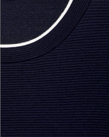 Mango Short Sleeved Sweater with Contrast Trims