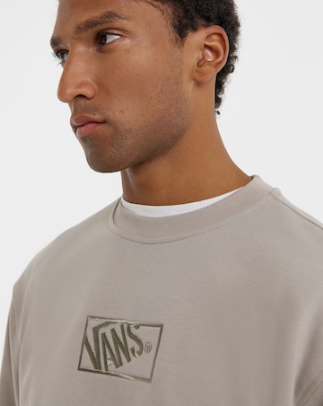 VANS Blocked Box Loose Crewneck Sweatshirt